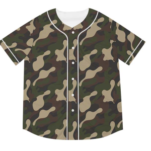 camo baseball jerseys wholesale